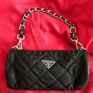 Prada wristlet purse